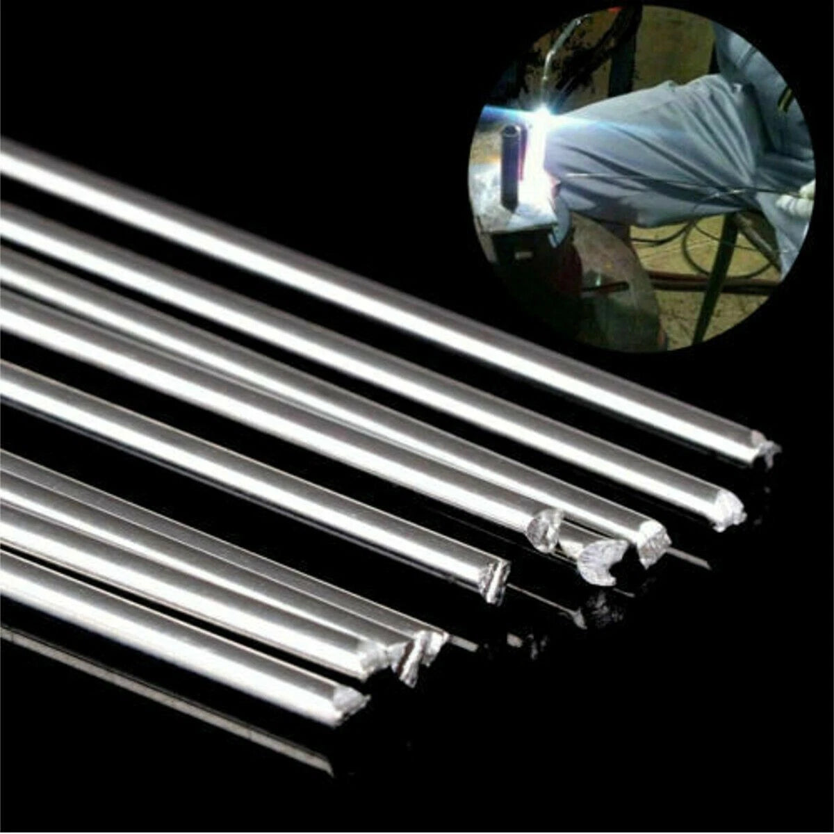 Welding Head for 380??~400?? (33cm/1.08ft) Solid Solution Flux Cored Electrode