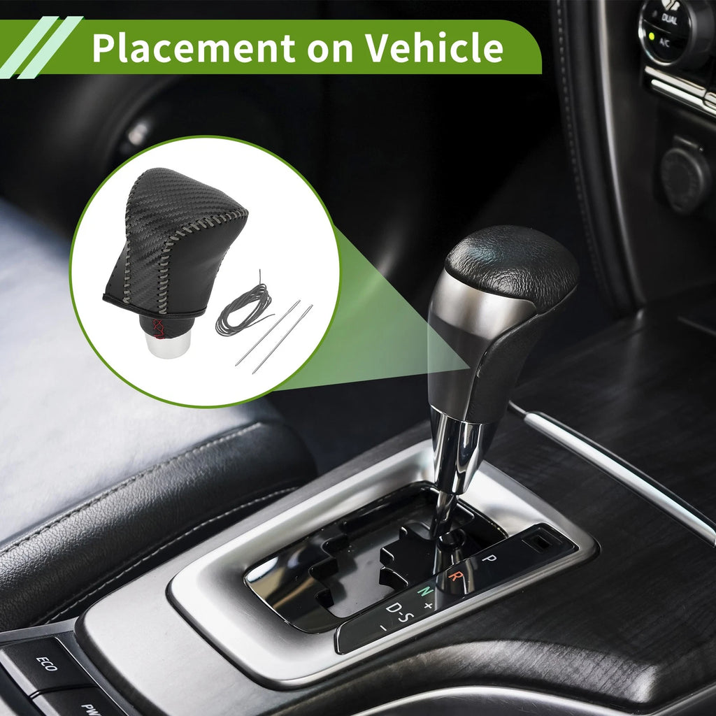 Gear Shift Knob Cover Replacement for Lexus ES300h (2018–2023) Black