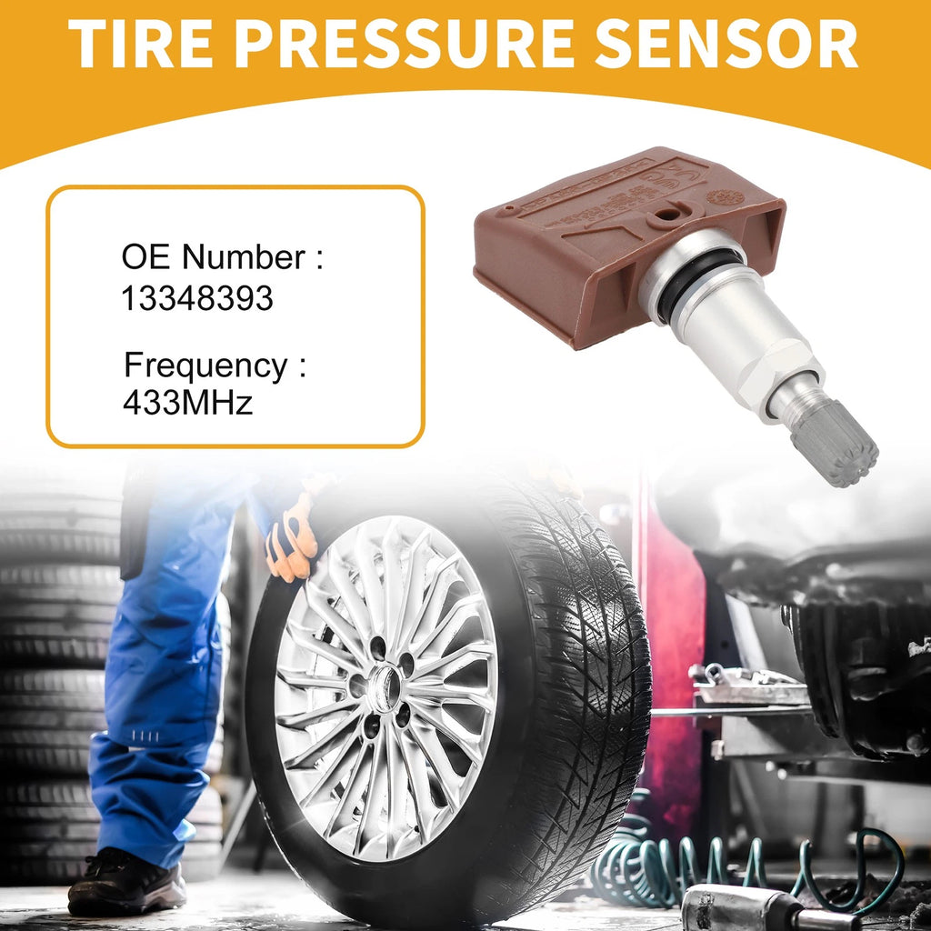 Tire Pressure Sensor Replacement for Chevrolet Corvette (2014–2019) 433MHz