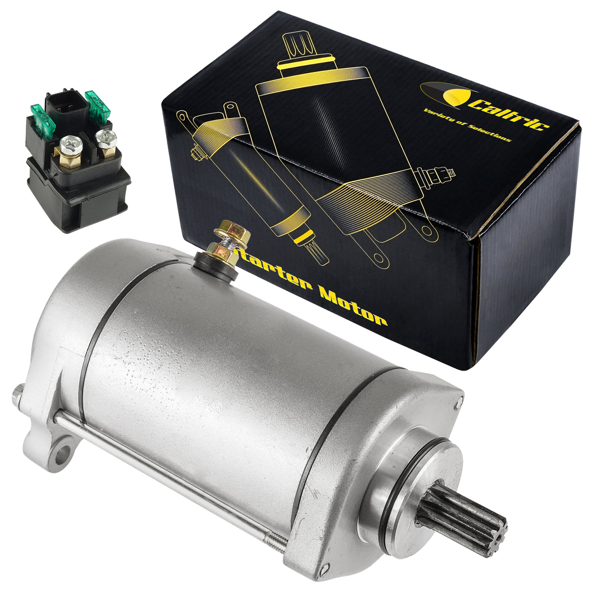 Starter and Relay Solenoid Replacement for Suzuki VL1500 Boulevard C90 (2005–2009)