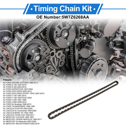 Timing Chain Kit for Ford Crown Victoria (1994–2011) No. 5W7Z6268AA