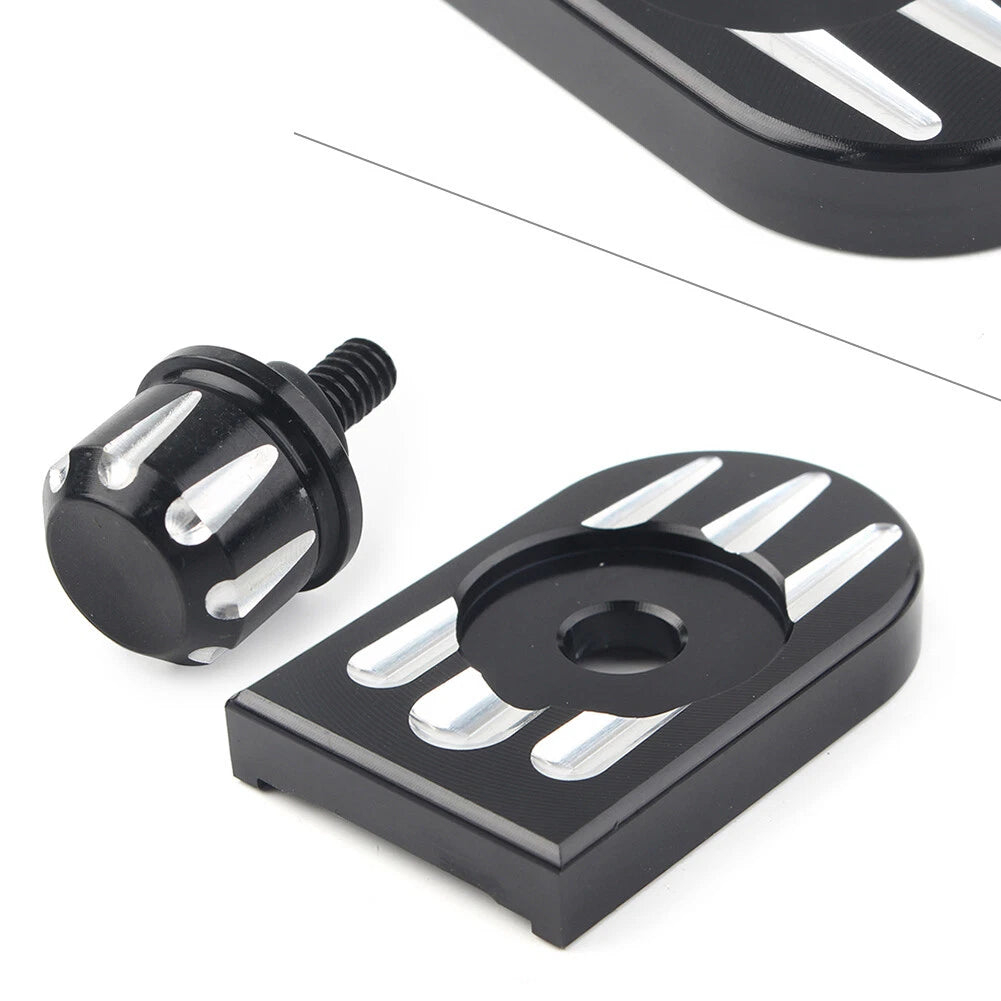 Rear Fender Seat Bolt Screw Nut Tab Cover for Harley Touring (1996–Present)