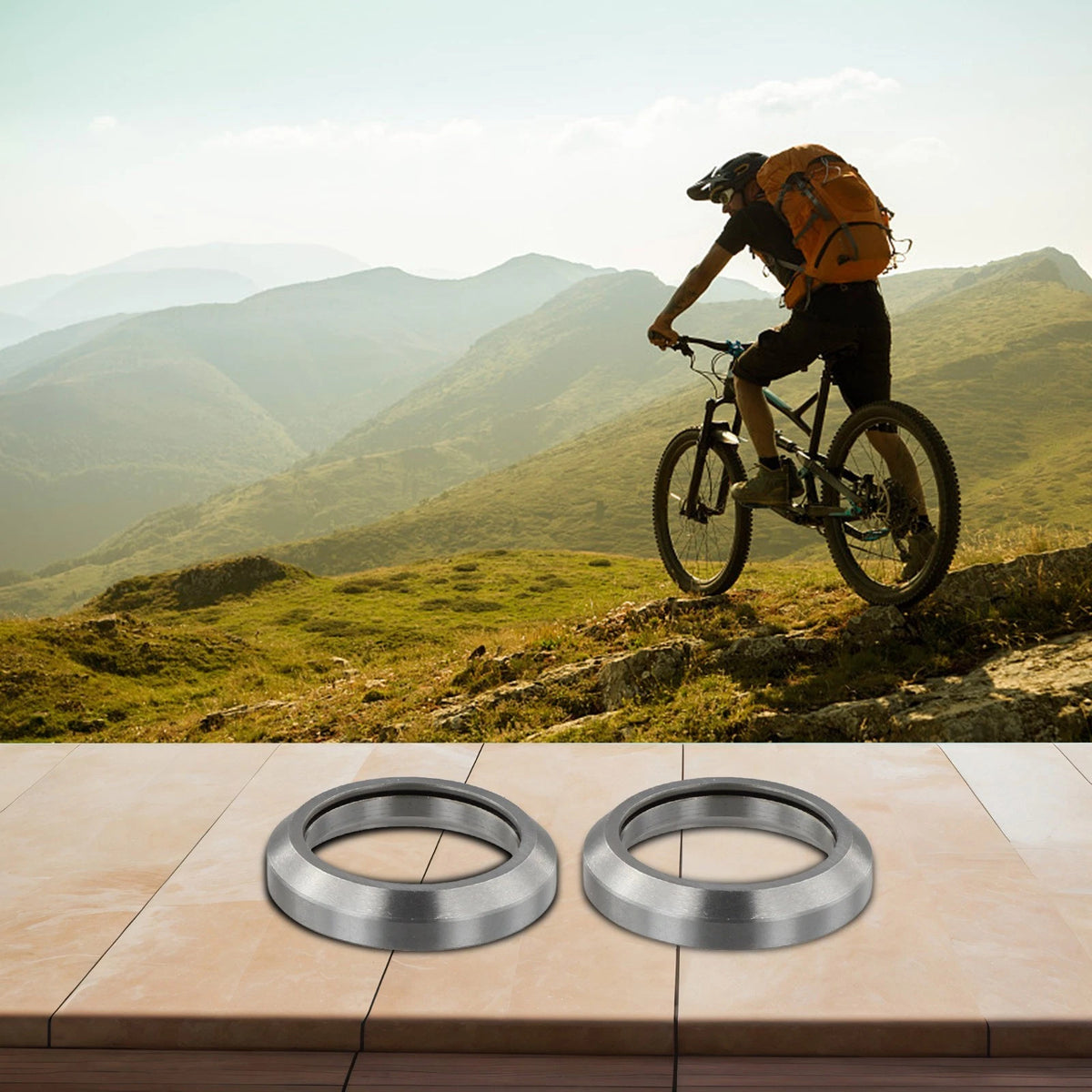 2X Steel Bike Headset Bearings 41 8x30 5x8mm Replacement