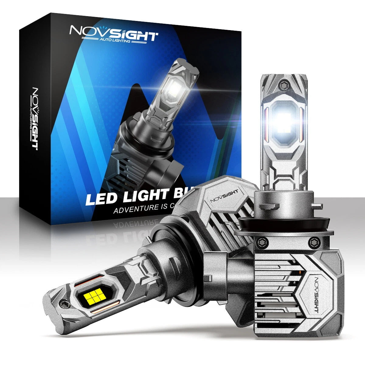 4X 9005 + H11 LED Headlight Bulbs Conversion Kit for