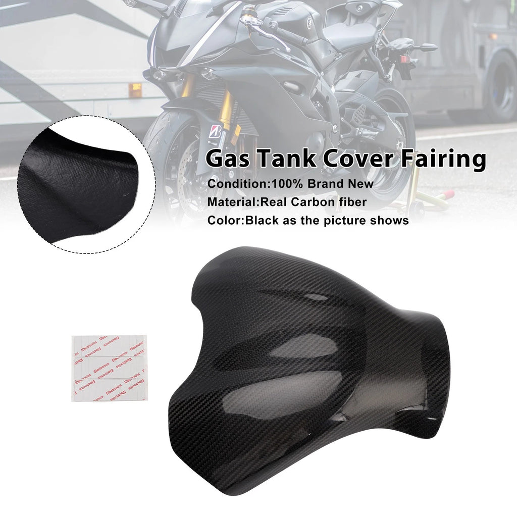 Carbon Fiber Tank Cover Fairing for Yamaha YZF R6 (2017–2023)