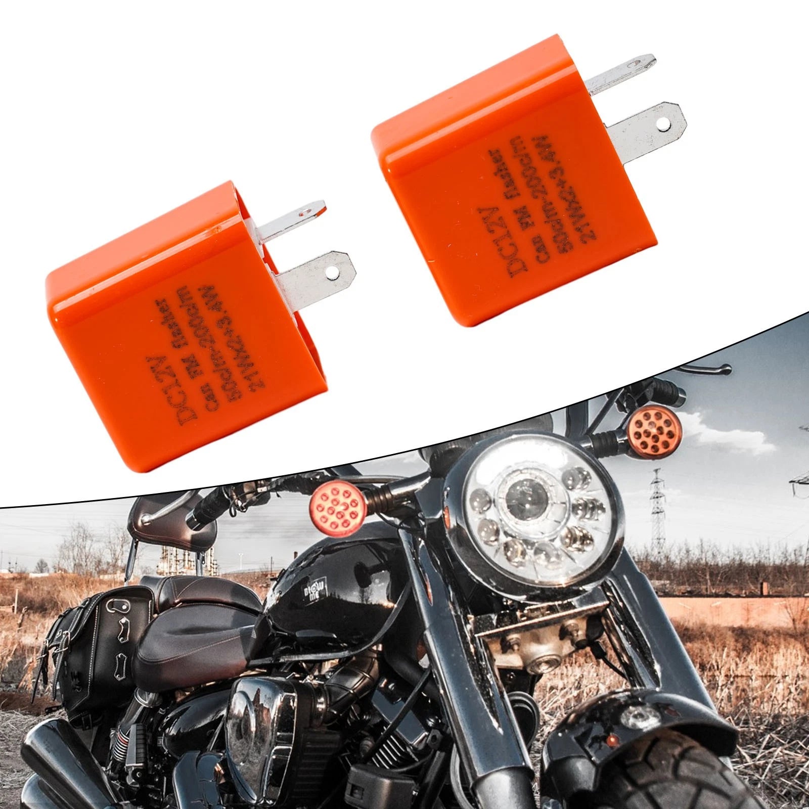 2-Pin LED Flasher Relay for