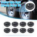 Trailer Hub Dust Cap Replacement Rubber Plug for Dexter EZ Lube (8pc) (2005–2018)