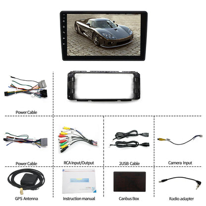 9'' Car Stereo Radio GPS Navigation for Jeep Chrysler Sebring Dodge (2001–2010)