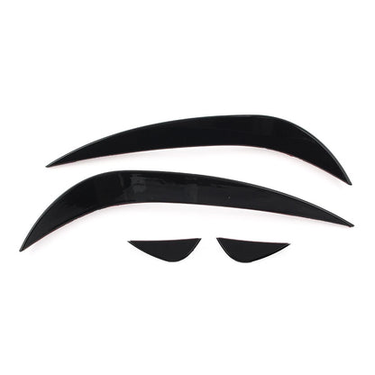 Front Bumper Side Canards Air Vent Trim for VW Golf 6 MK6 GTD (2008–2013)