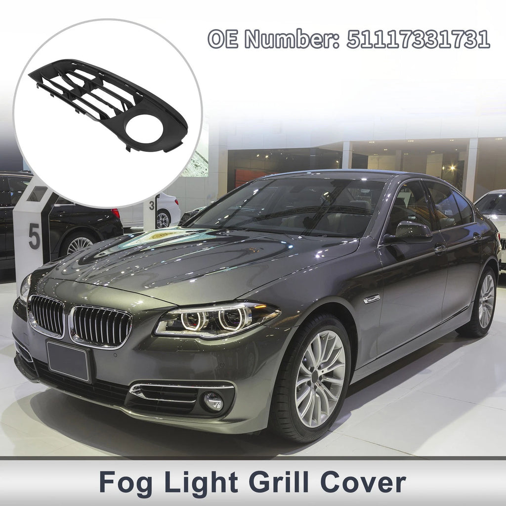 Front Left Fog Light Grill Replacement for BMW 528i (2014–2016)