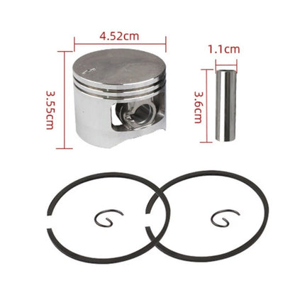Piston Assembly Kit with Rings and Pin for Echo PB580H PB580T