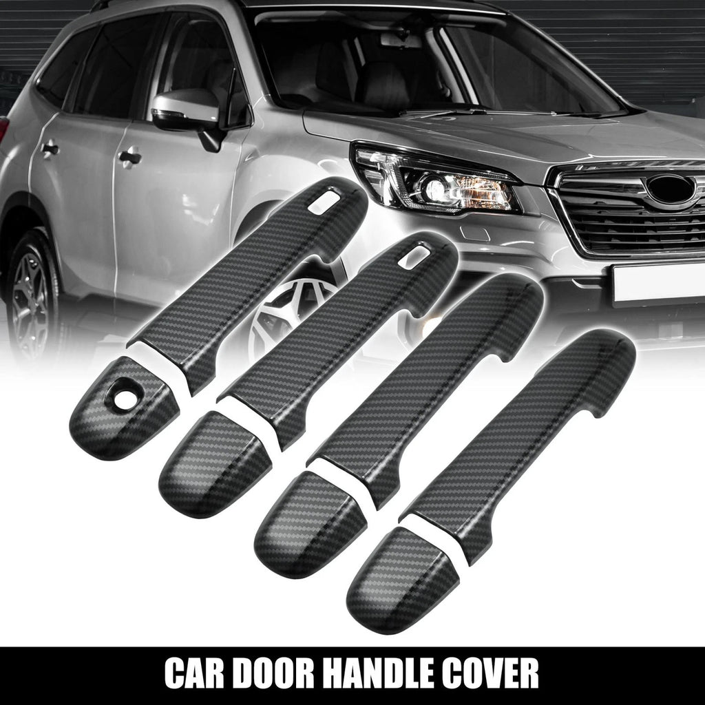 Door Handle Cover Trims Front Set with Keyless Hole for Subaru Forester (2014–2018)