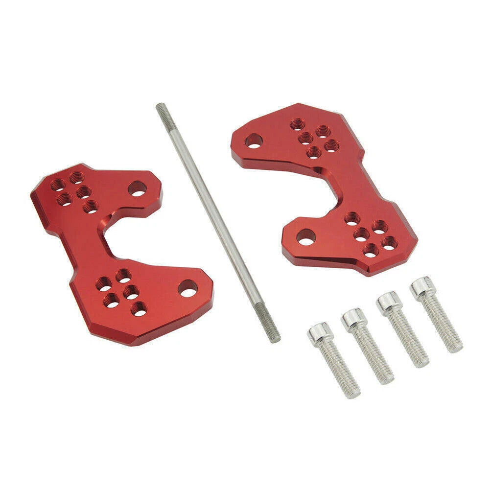 Rearsets Base Mounting Bracket for Yamaha YZF R3 R25 (2015–2016) Red
