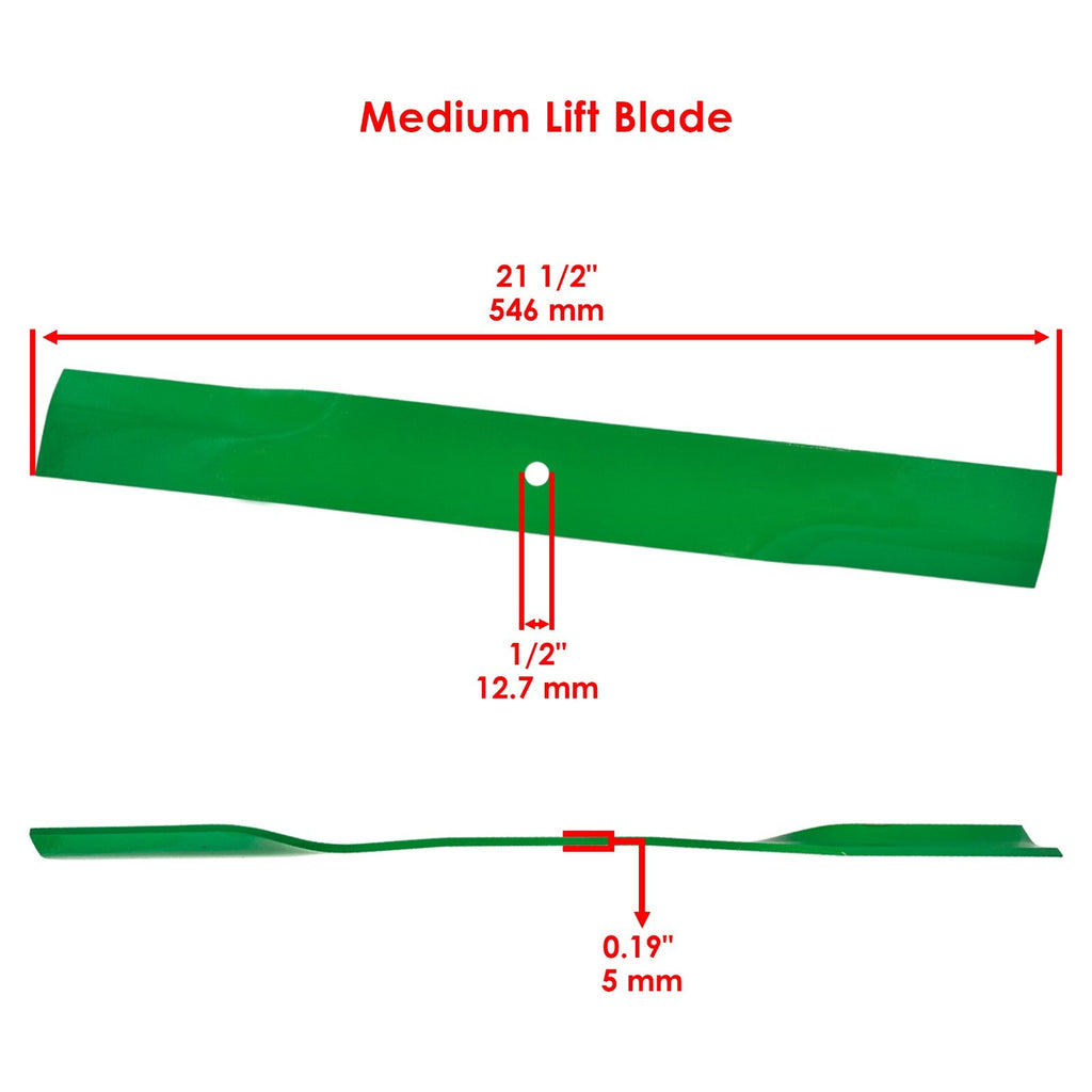Deck Blade 62 Inch Replacement for Toro 30162 30555 30562 30564 Medium-Lift