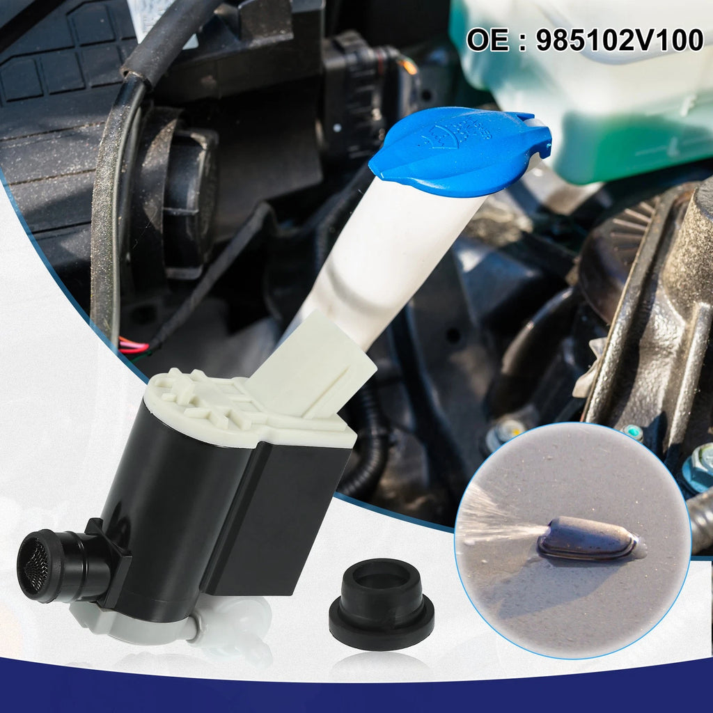 Windshield Washer Pump Motor Replacement for Hyundai Veloster (2012–2017)