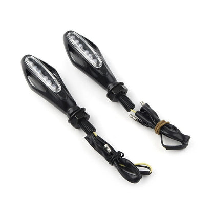2X LED Turn Signal Lights for Universal Motorcycle (12V)