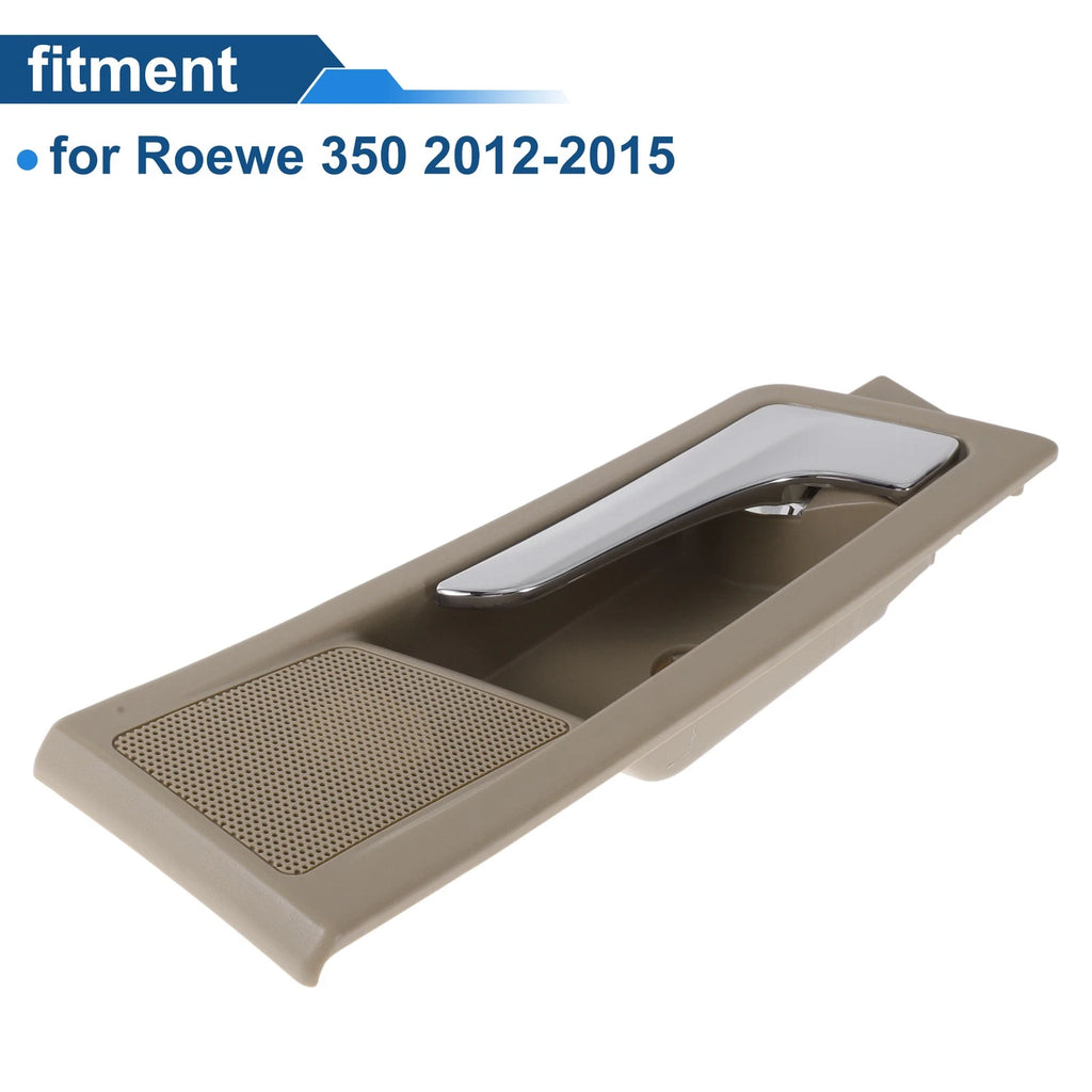 Rear Left Passenger Side Interior Door Handle for Roewe 350 (2012–2015) Beige Chrome