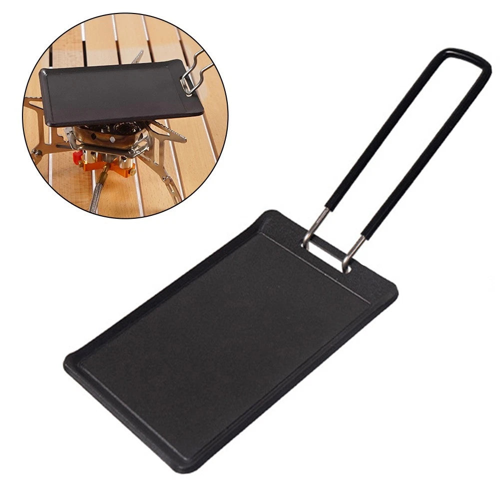 Outdoor Square NonStick Frying Pan for Grilling