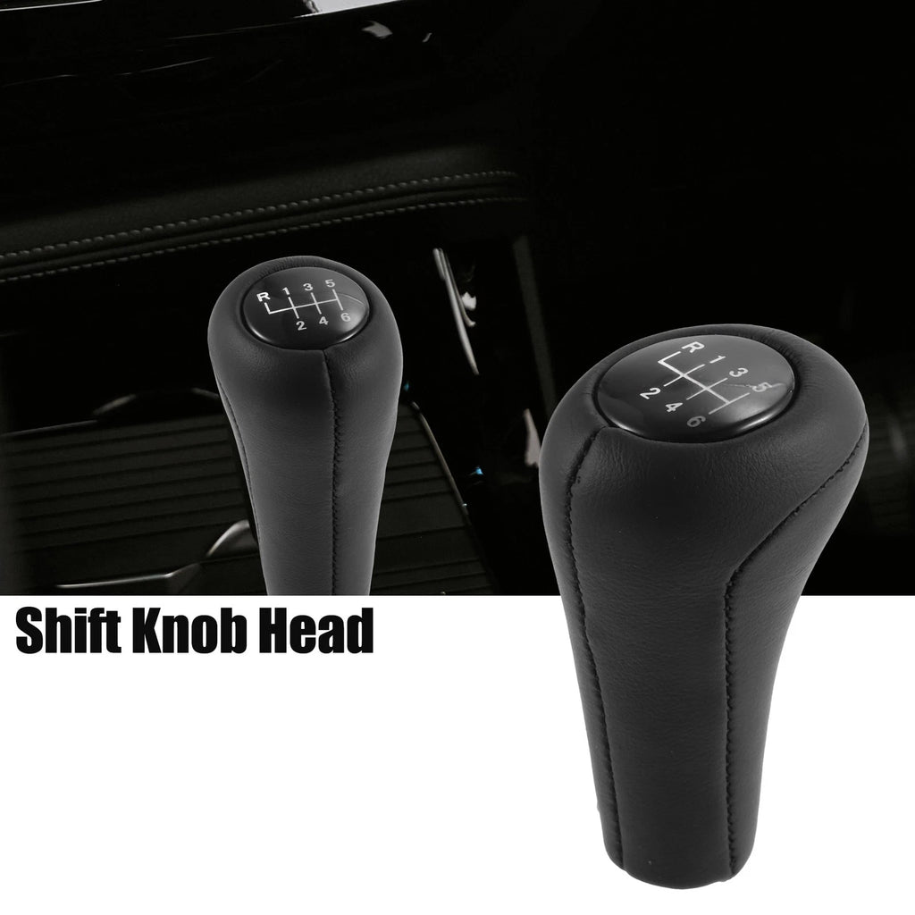 6 Speed Manual Shift Knob Faux Leather for BMW 3 Series (2006–2019)