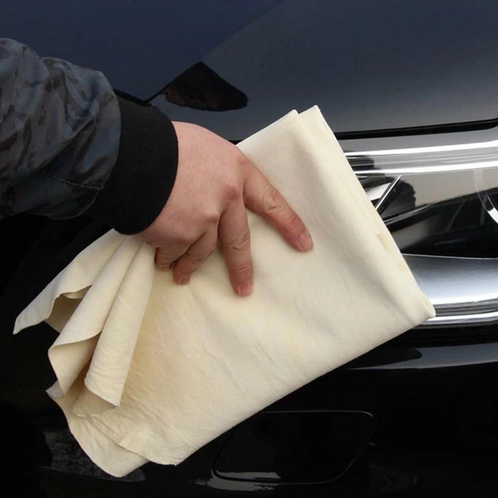 Chamois Leather Cleaning Cloth for Multiple Surfaces
