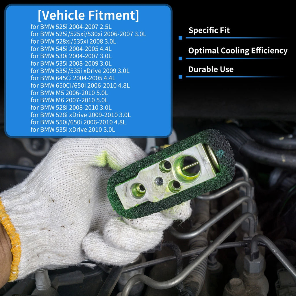 A/C Expansion Valve Replacement for BMW 525i 2004-2007 2.5L