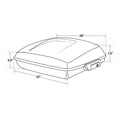 Razor Trunk Mount Rack Pad with Docking Kit for Harley Electra Glide (1997–2008)