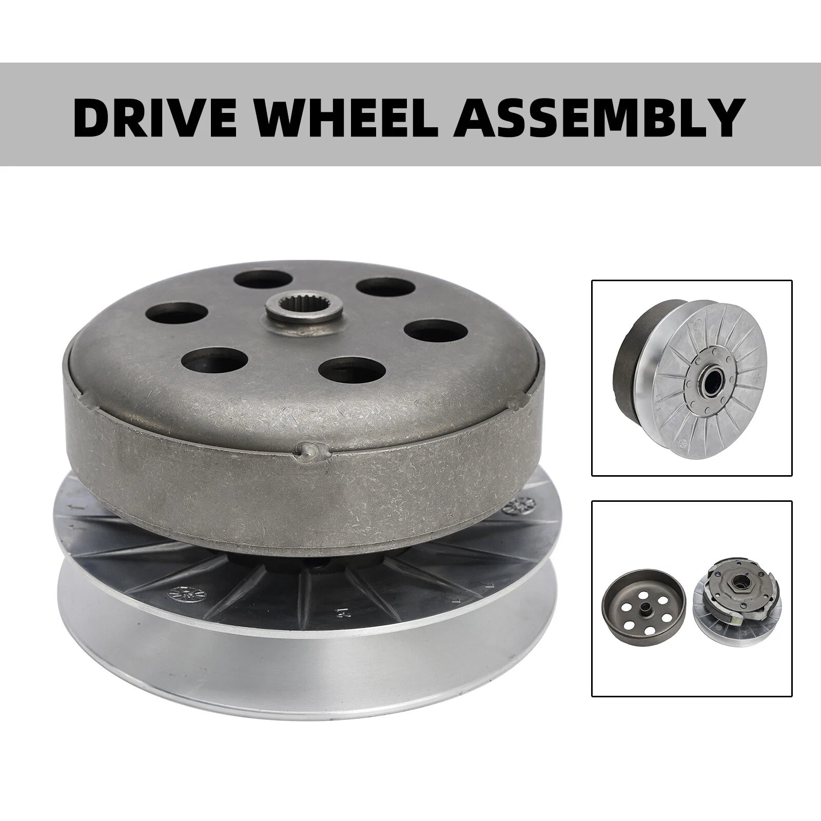Front Clutch Variator Pulley Set for TGB Blade Target T9 (Ag-923507, 923508)