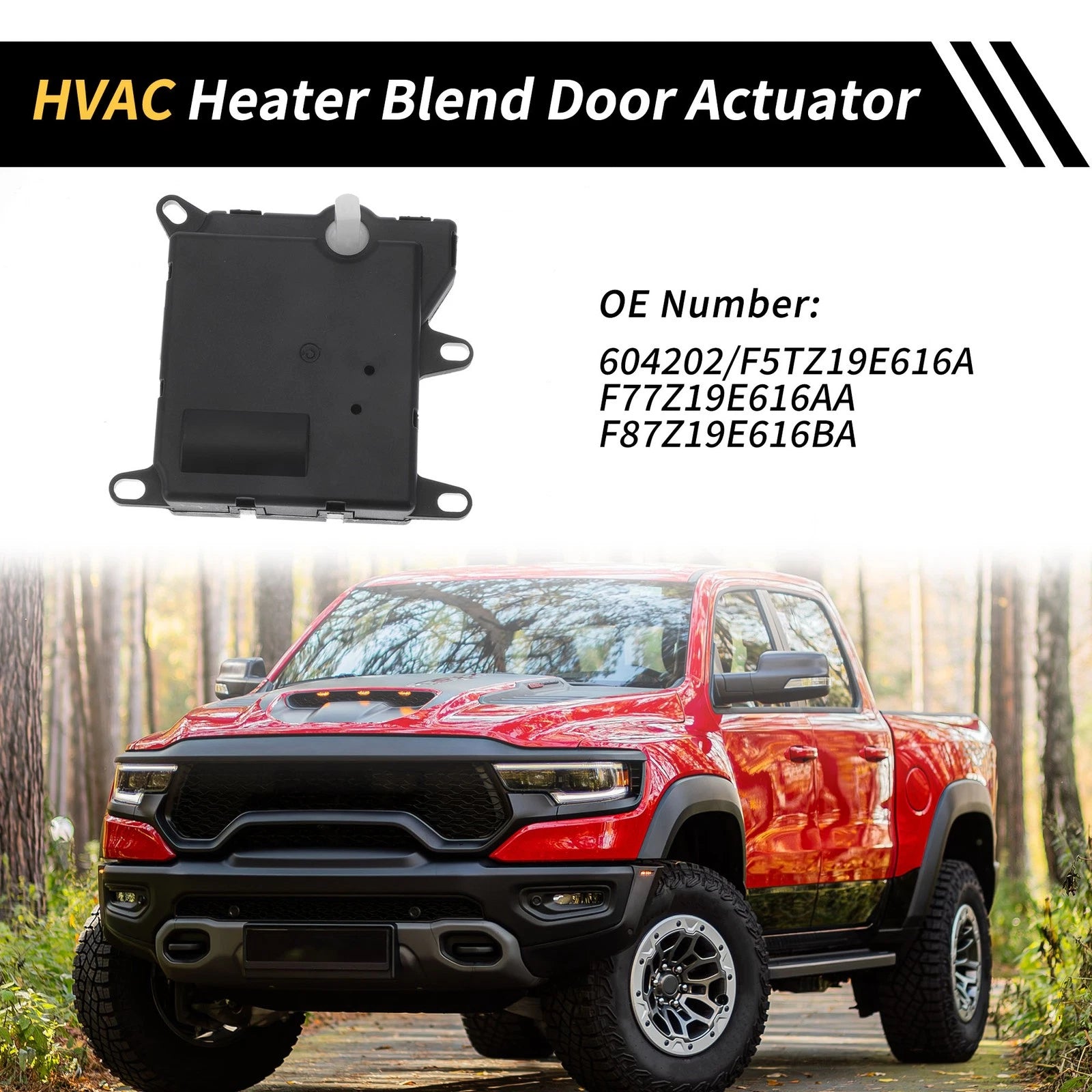 HVAC Heater Blend Air Door Actuator for Ford Expedition (2002–2004)