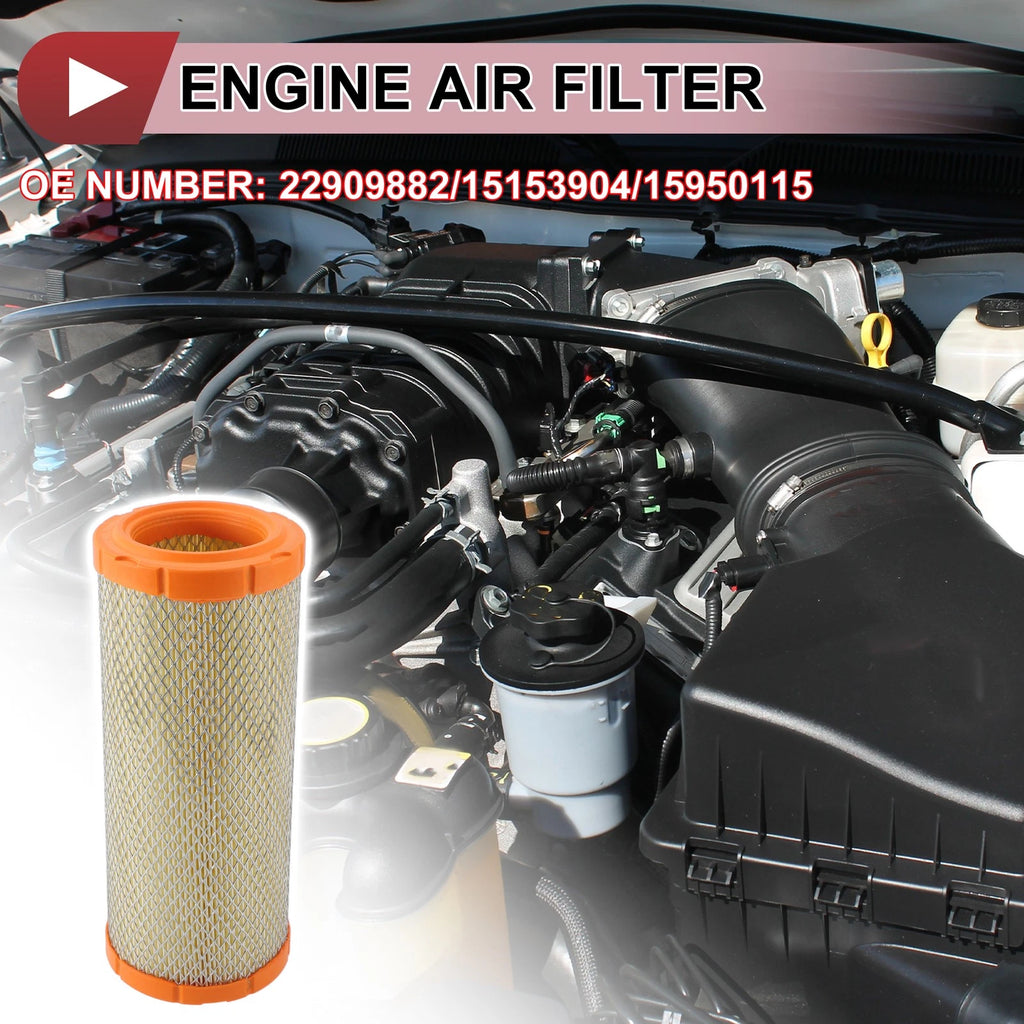 Engine Air Filter Replacement for Chevrolet Express 1500 4.3L 5.3L (2001–2014)