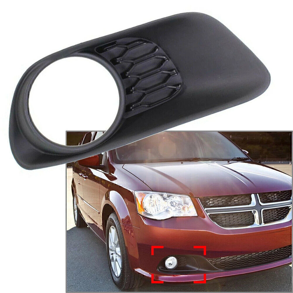 Right Side Front Bumper Fog Light Bezel for Dodge Caravan (2011–2017)