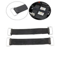 2Pcs Rubber Battery Strap Holder Belt for Honda Suzuki (Universal)