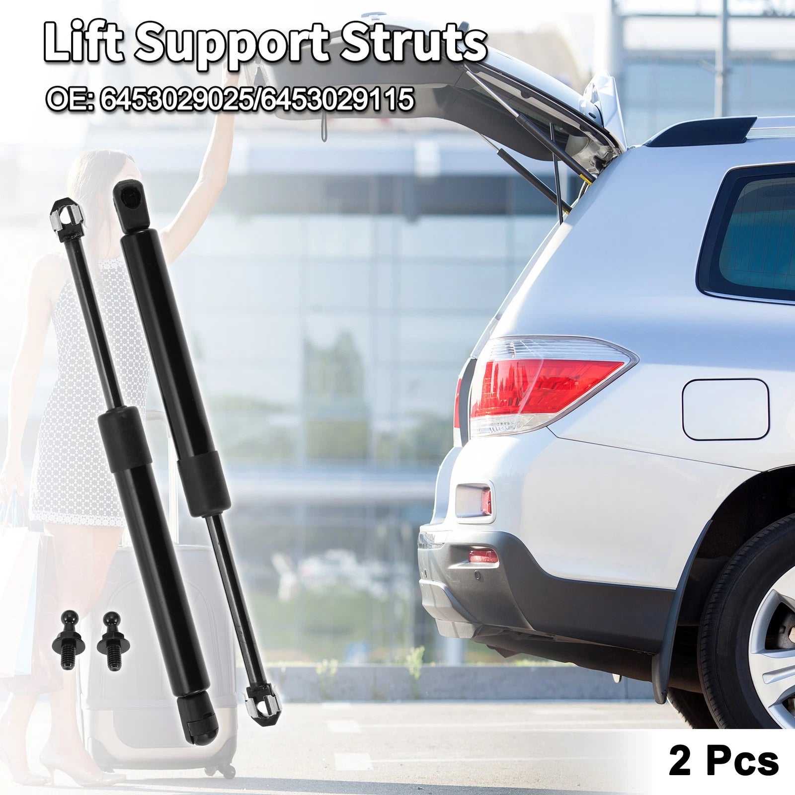 Rear Hatch Lift Supports Struts Replacement for Lexus SC300 SC400 (1992–2000)