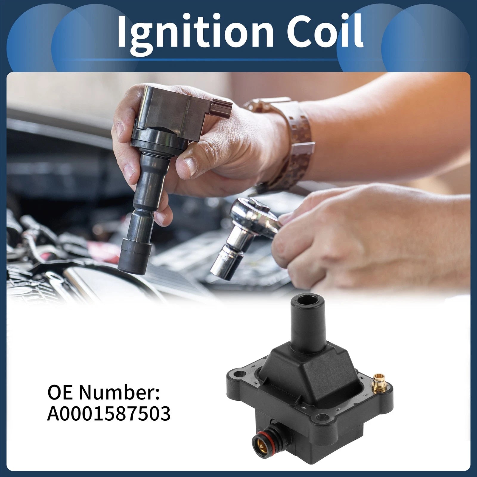 Ignition Coil Pack for Mercedes-Benz C230 (1997–2000) Replacement