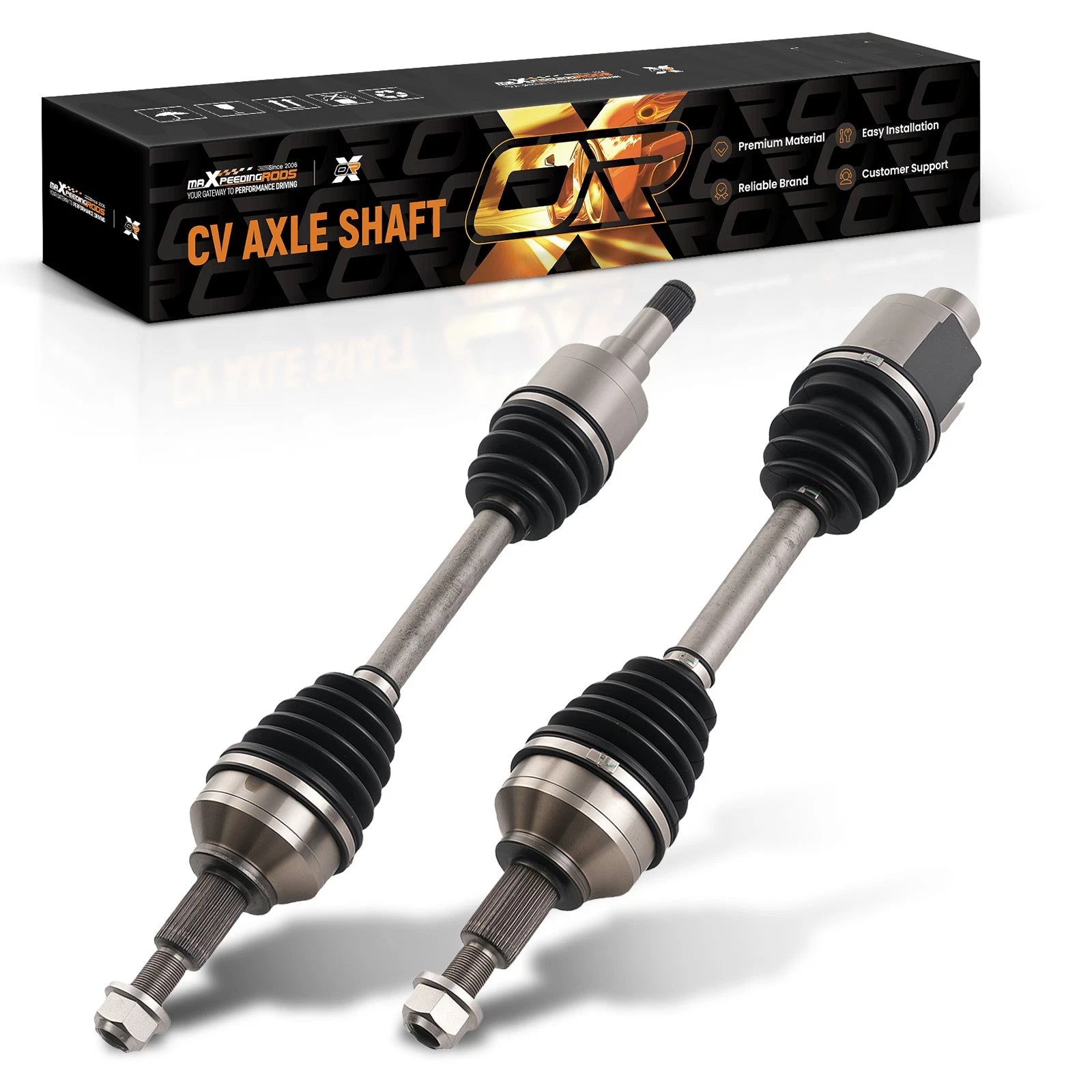 2X Front CV Axle Shaft Assembly for Chrysler Dodge