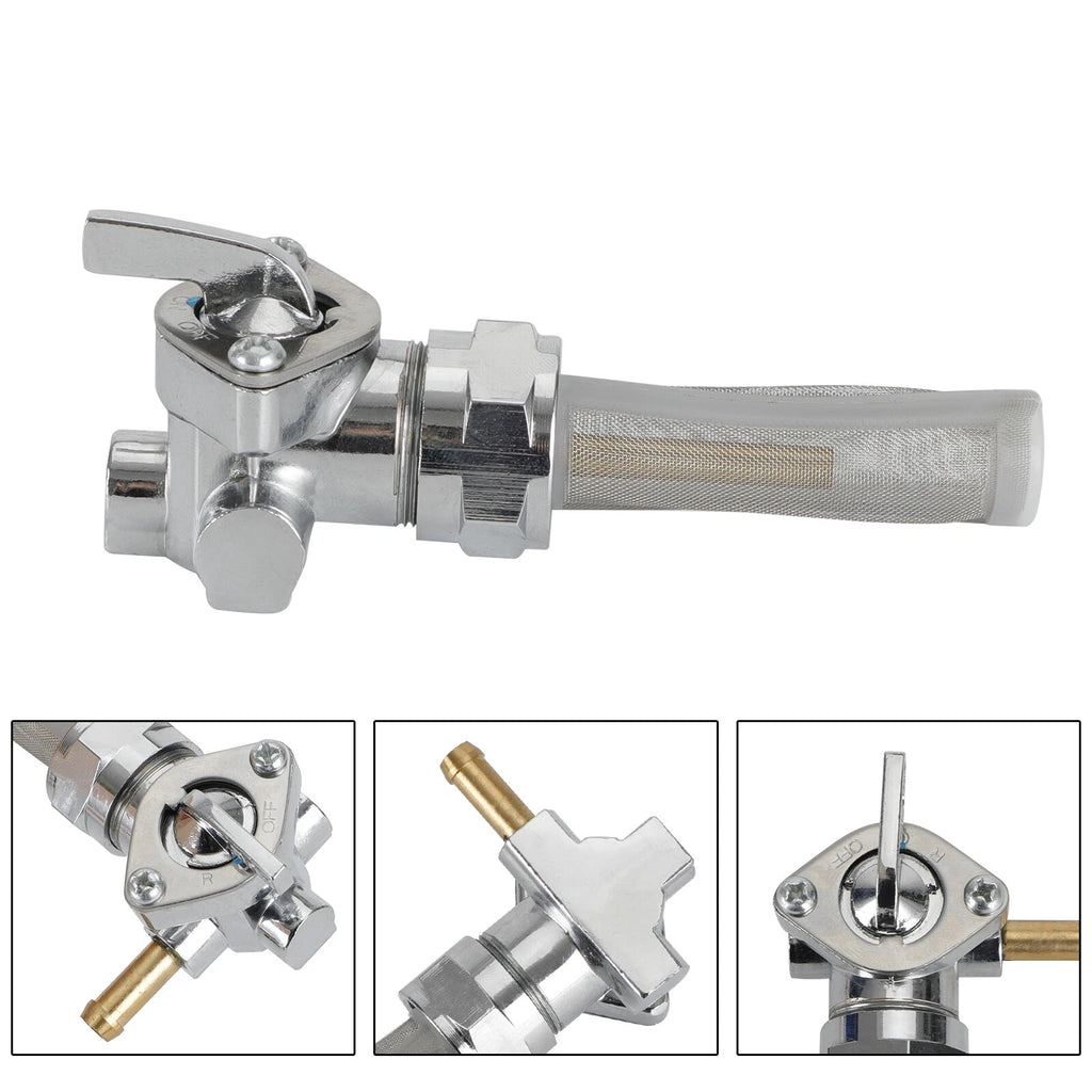 Gas Tank Fuel Cock Valve Petcock for XL883 XL1200 Sportster (1991–1994) T9