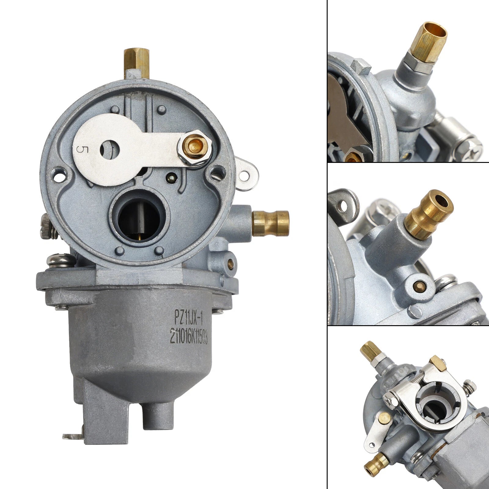 Carburetor for Yamaha 2-Stroke 2HP Outboard Motor (PZ11, JX-1)