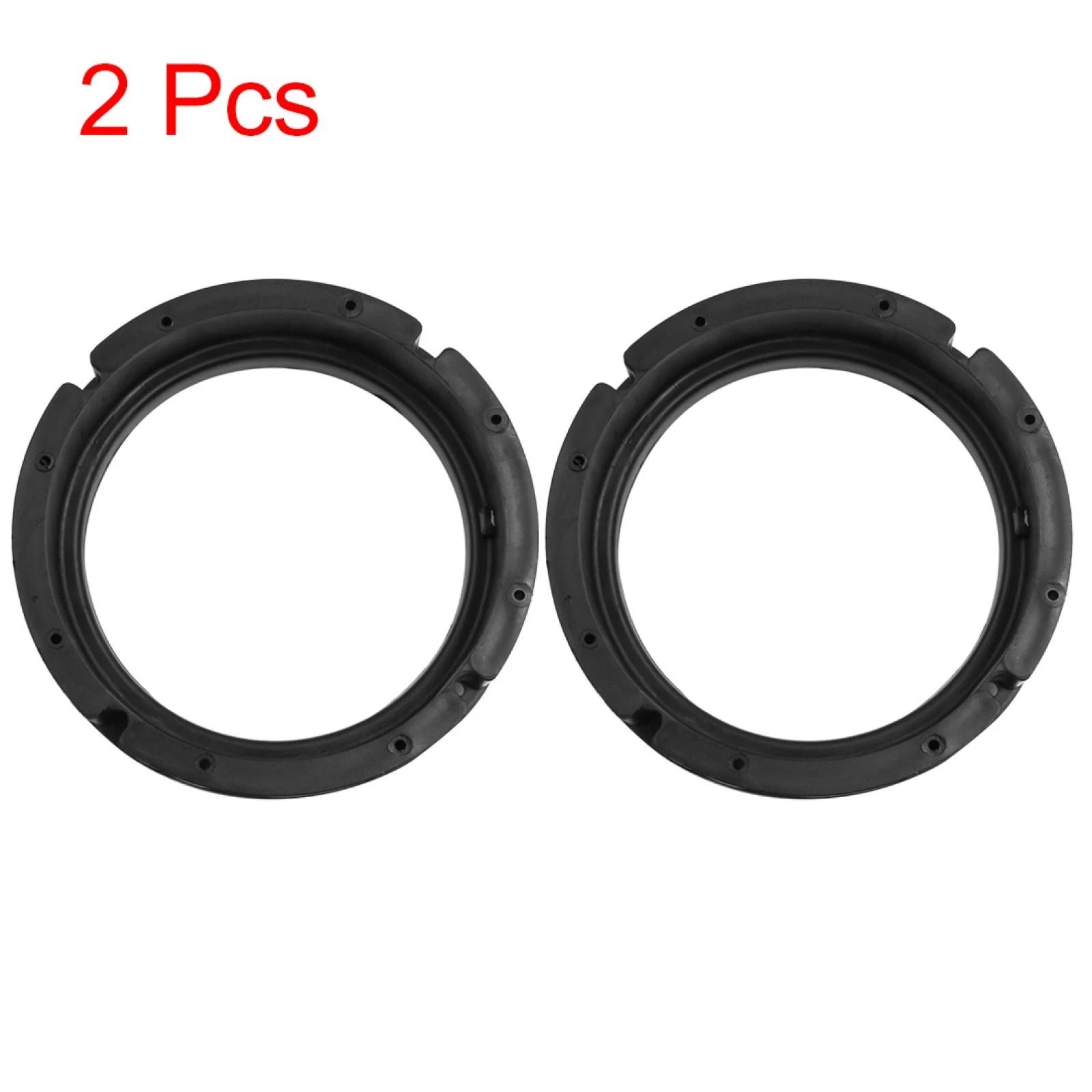 Speaker Spacers 6.5 Inch Black Plastic Pair for Volkswagen (1999–2024)