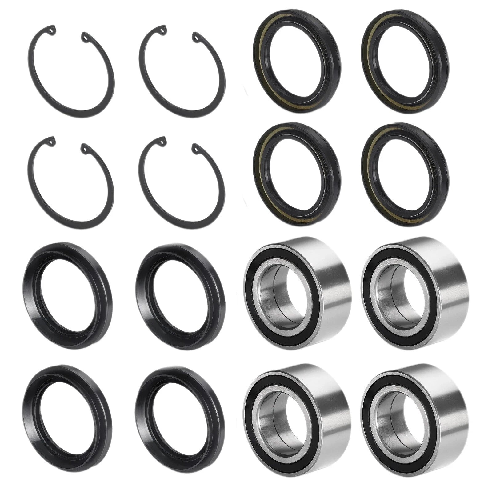 Set of 4 Rear Wheel Bearing Seals for Honda Rincon TRX650FGA (2004–2005)