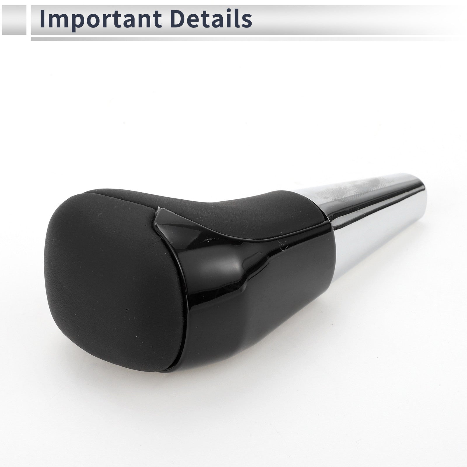 Shift Knob Automatic for Lexus LS400 (1995–2000) Faux Leather Black