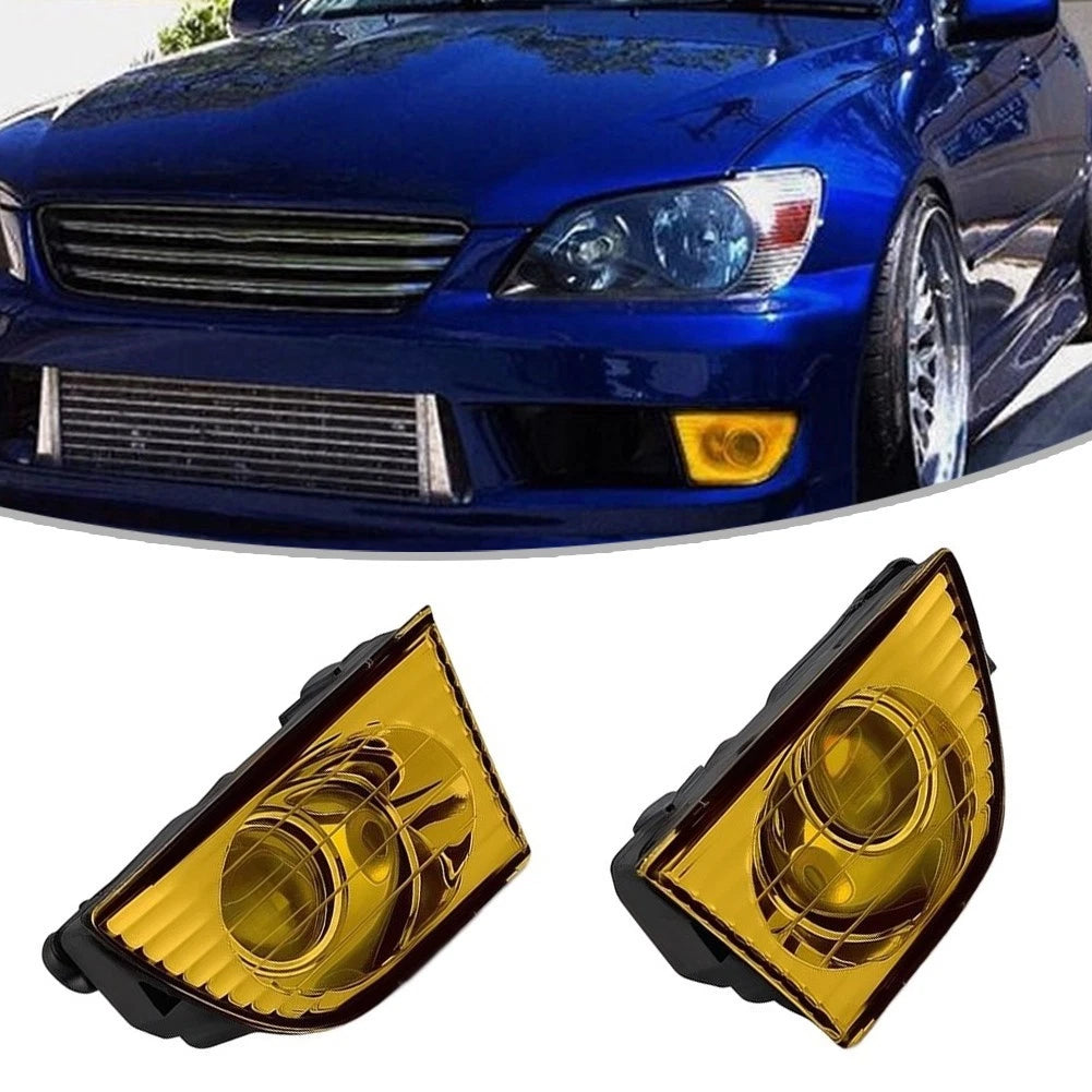 2X Yellow Projector Fog Lights for Lexus IS200 RS200 (1998–2005)