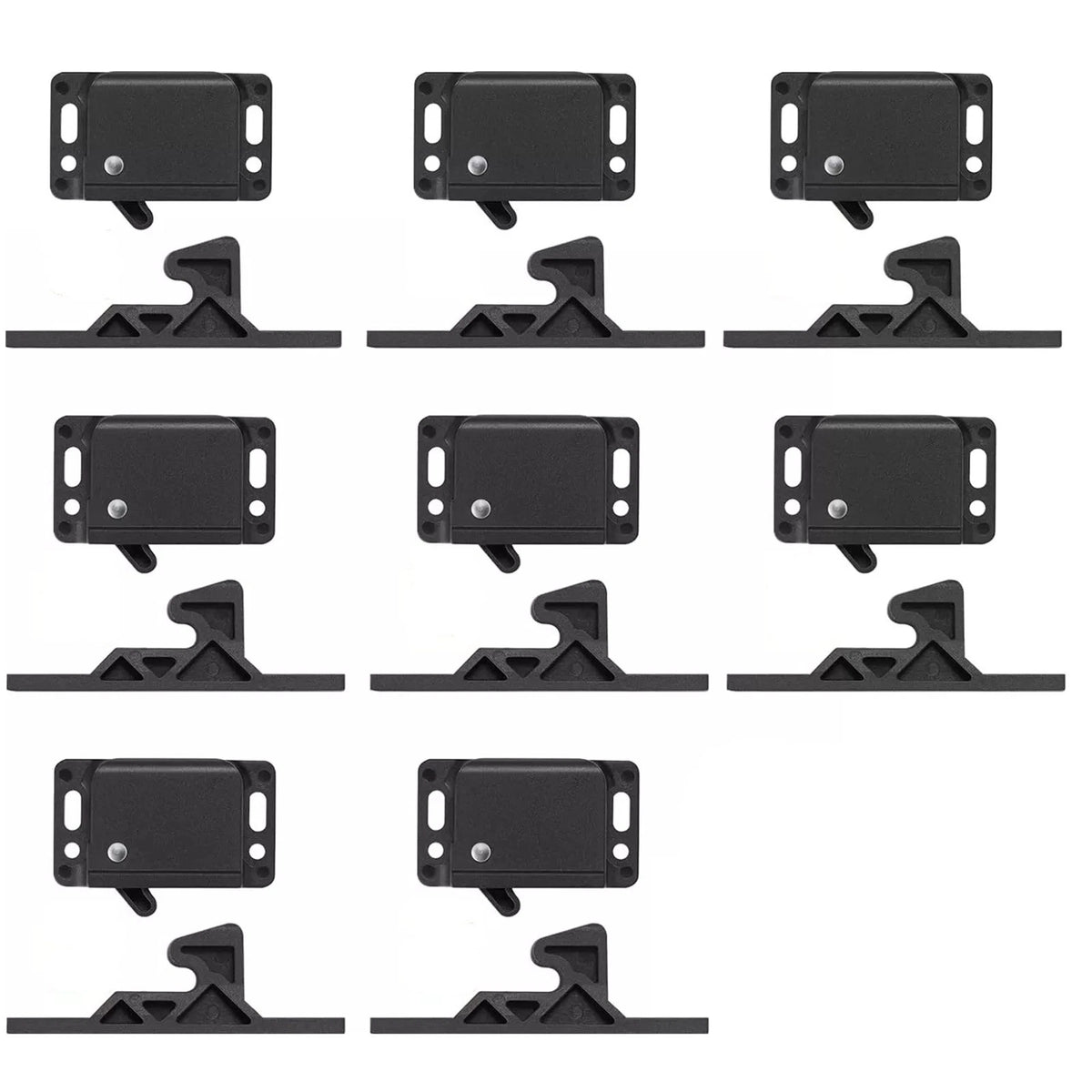 8 Pack Cabinet Door Latch for RV Drawer (Universal Fit)