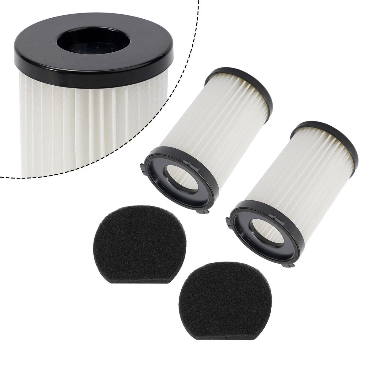 Filters Replacement for Ariete Electric Broom