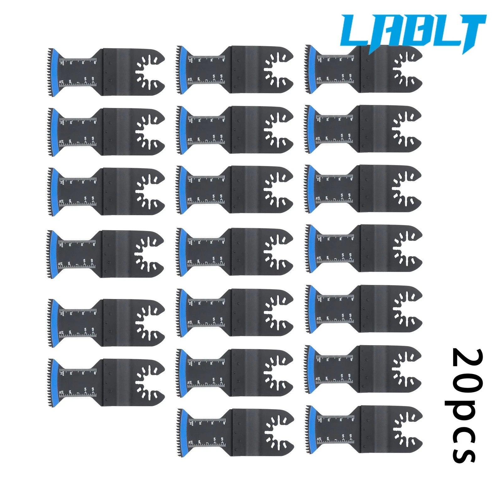 20 Pack Oscillating Multitool Saw Blades for Japanese Tools