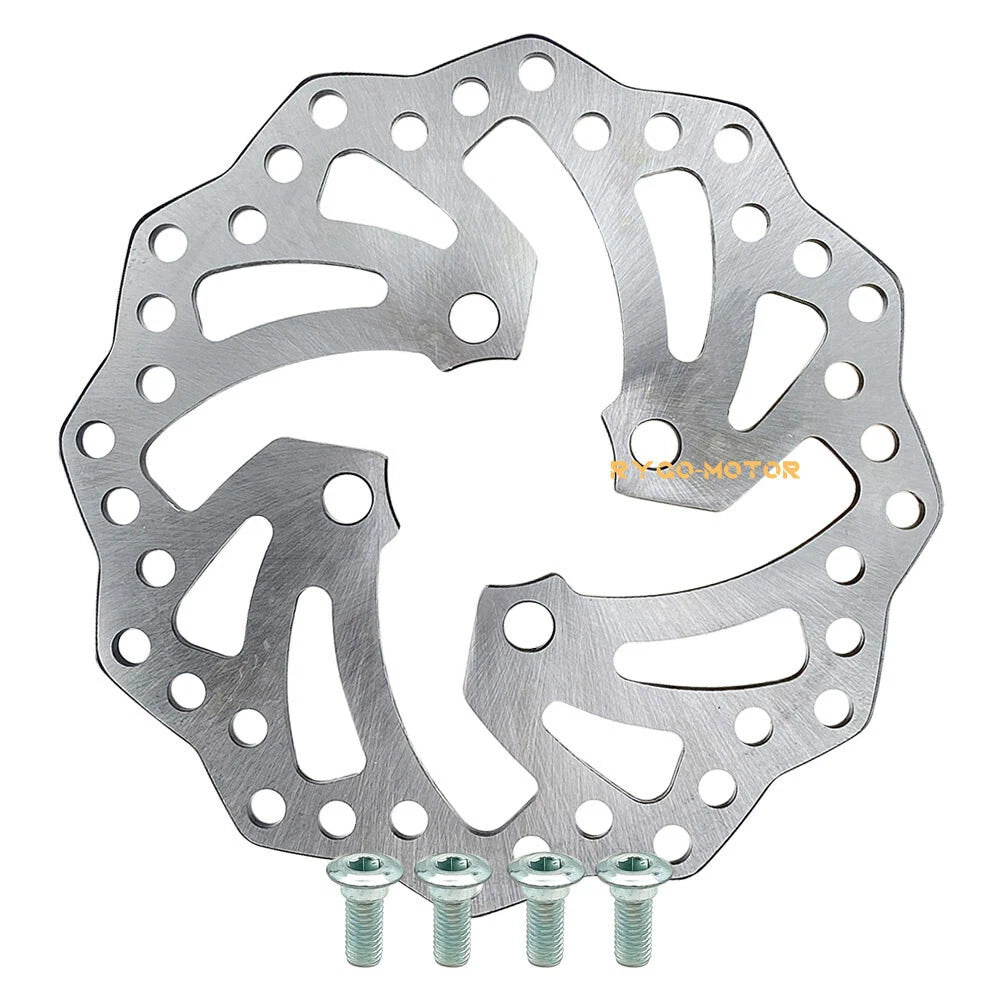 Rear Brake Disc Rotor with Stud Bolts for Yamaha YFZ450R YFZ450X Raptor 700 (2006–2023)