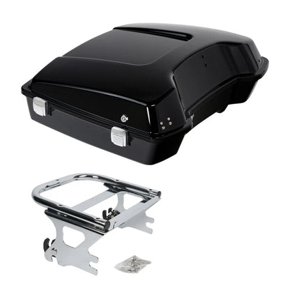 Razor Trunk with Chrome Mount Rack for Harley Touring (1997–2008)