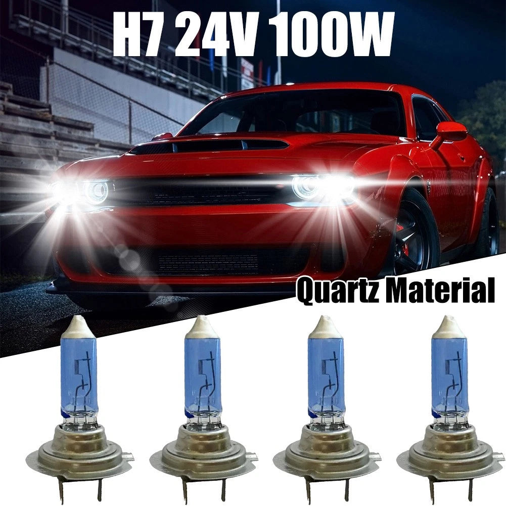 H7 Headlight Bulbs for Automobile (100W Super White Light)