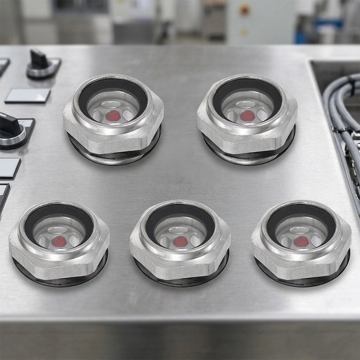 Oil Level Sight Glass 17mm for Universal Applications