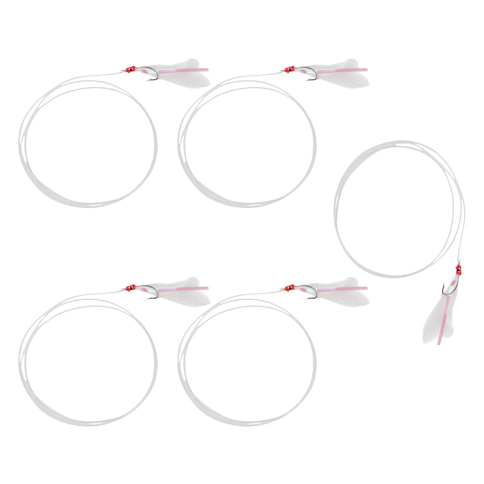 5 Hook Sabiki Rigs for Deep Sea Fishing