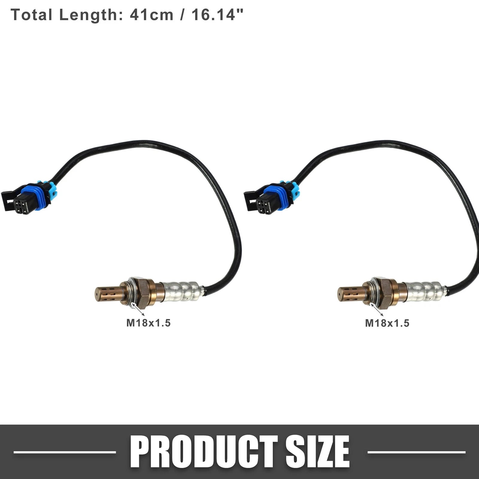2pcs Upstream Oxygen Sensor Front Replacement for Chevrolet Avalanche (2006–2007)