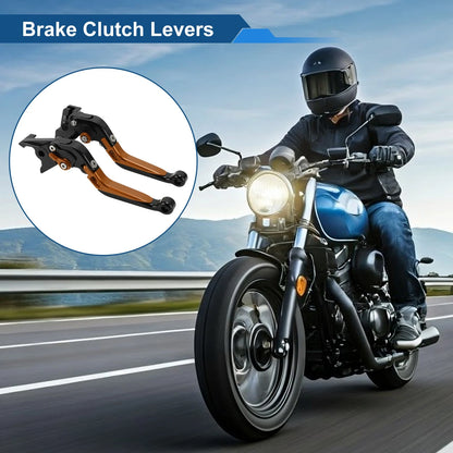 Adjustable Brake Clutch Levers for Kawasaki Vulcan S 650 (2015–2023)